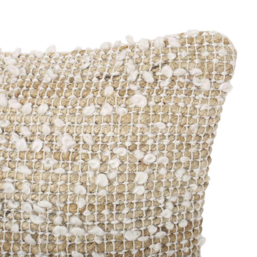 Susan Boho Handcrafted Fabric Throw Pillow, Set of 2