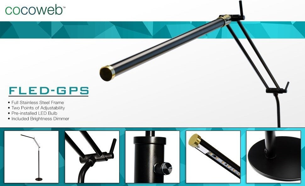 High Powered Dimmable LED Piano Floor Lamp