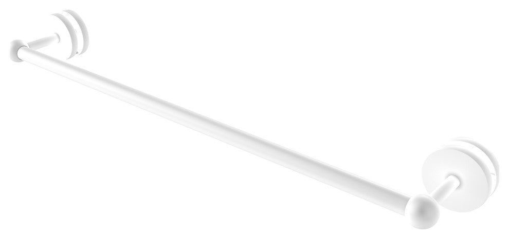 Prestige Skyline 24" Shower Door Towel Bar, Matte White