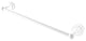 Prestige Skyline 24" Shower Door Towel Bar, Matte White