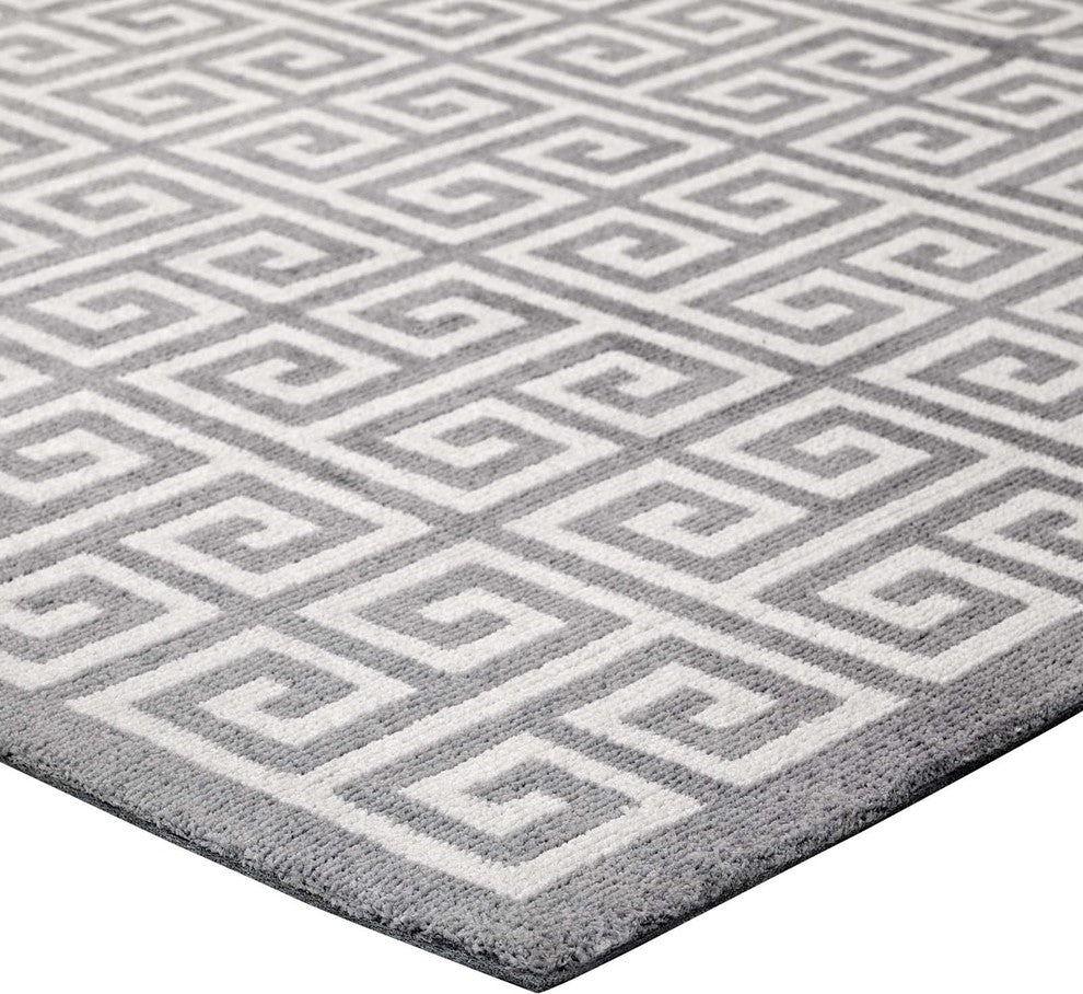 Freydis Greek Key 5x8 Area Rug