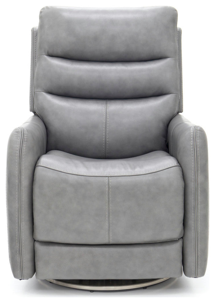 3PHL-1215 San Marco Swivel Recliner With Power Recline, Head Rest & Lumbar