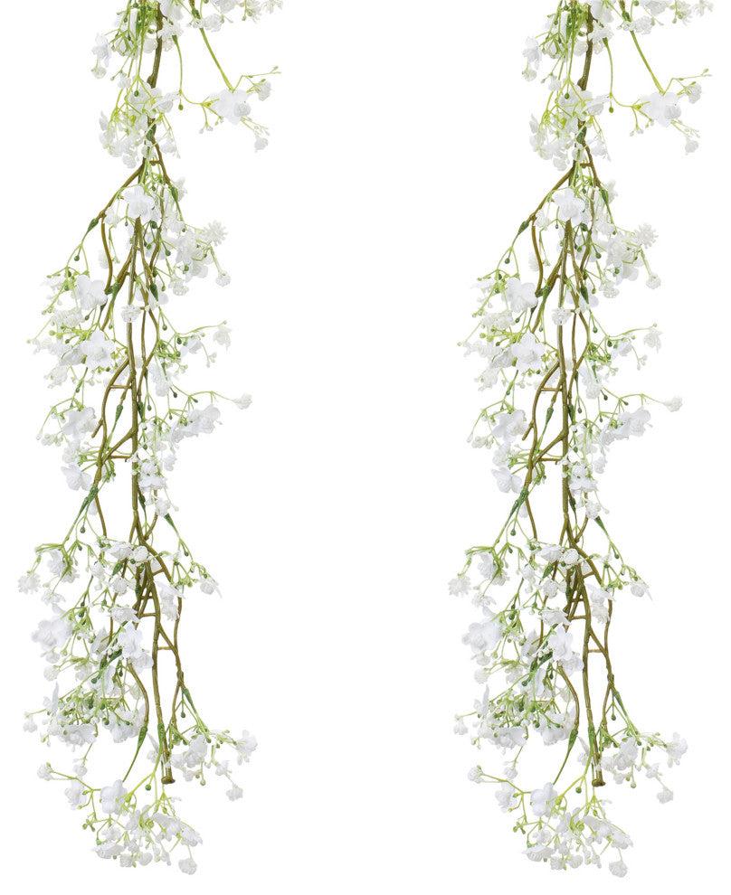 Baby's Breath Garland, 2-Piece Set