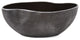 Textured Black Free Formed Ceramic Bowl