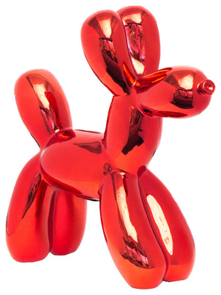 Interior Illusions Plus Ceramic Dog Piggy Bank - 12" tall, Red