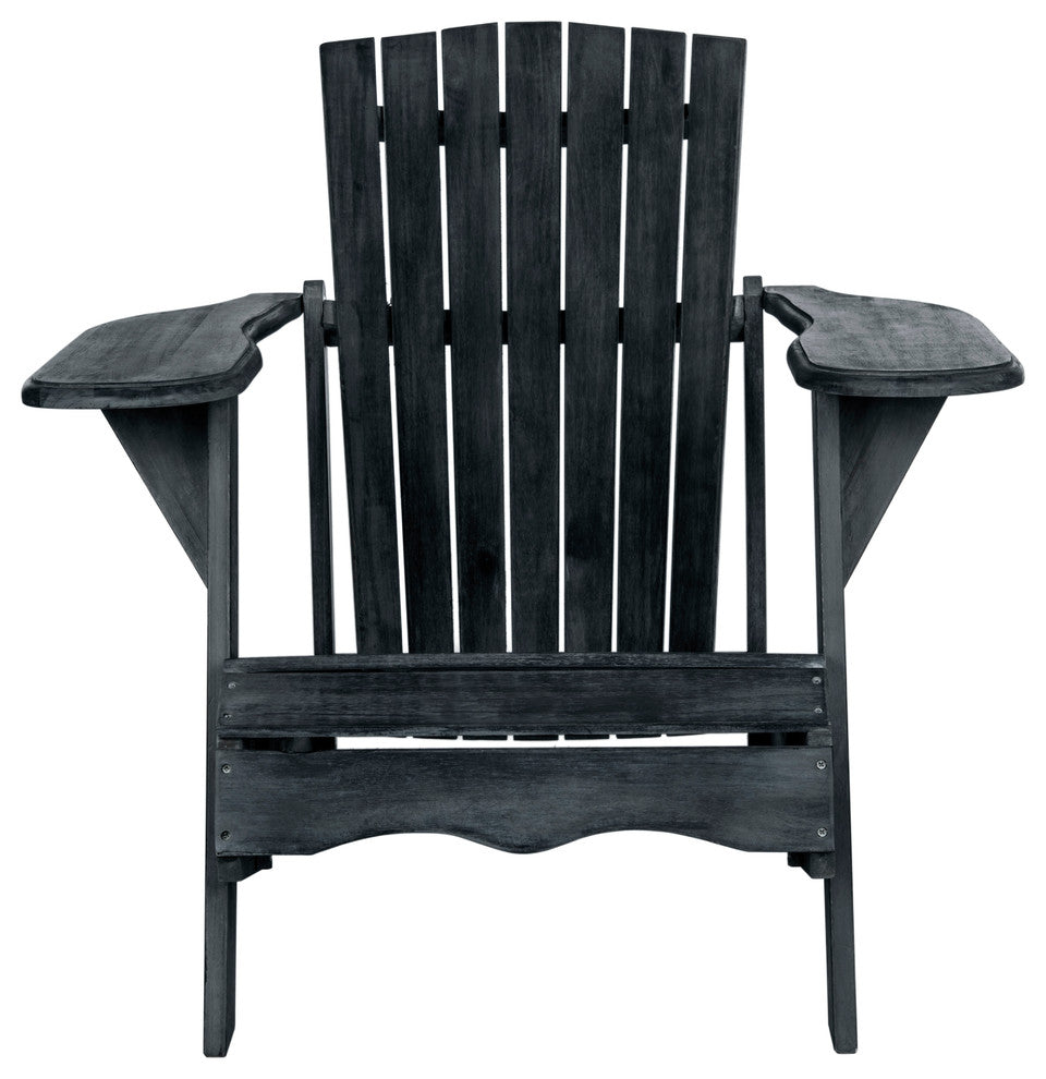 Safavieh Mopani Outdoor Chair, Dark Slate Gray