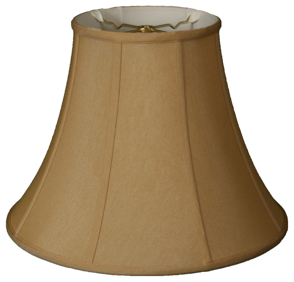 Royal Designs True Bell Lamp Shade, Antique Gold, 8"