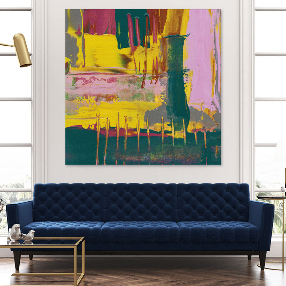 "City Lights II" Fine Art Giant Canvas Print, 54"x54"