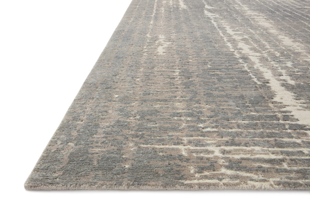 Loloi Atlas Ivory / Pewter 8'-6" x 11'-6" Area Rug
