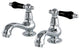 Kingston Brass Basin Faucet With Lever Handle, Polished Chrome