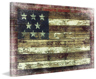 "Oh Beautiful" Painting Print on Wrapped Canvas