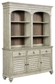 Kincaid Weatherford Hastings Open Hutch and Buffet, Cornsilk Finish