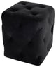 Tufty Black Fabric Sofa Ottoman, HGSC427