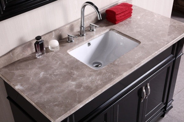 Hudson 48" Single Sink Vanity Set, Espresso