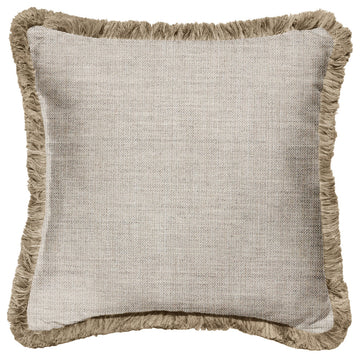Sorra Home Sunbrella Outdoor Fringe Side Accent Pillow, Single