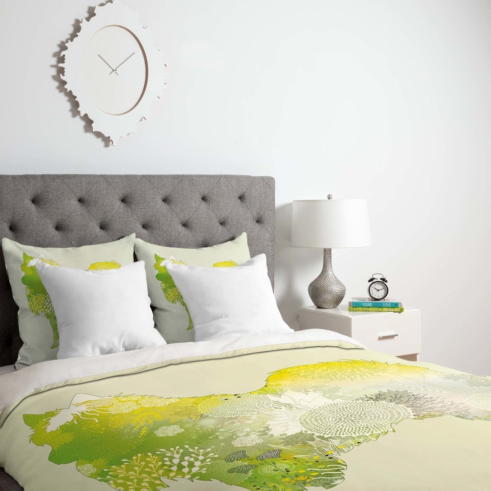 Deny Designs Iveta Abolina Sunny Duvet Cover - Lightweight