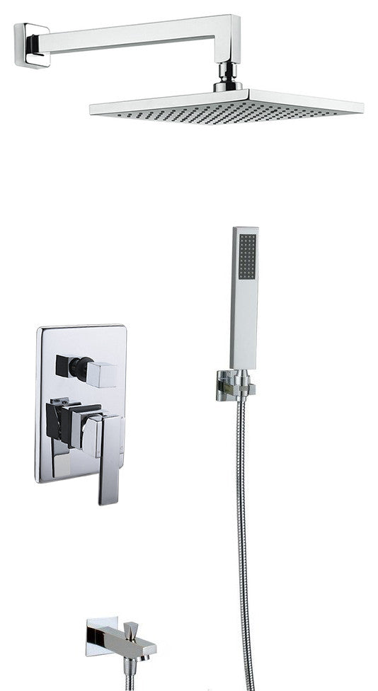 Royal Shower Set, 8"