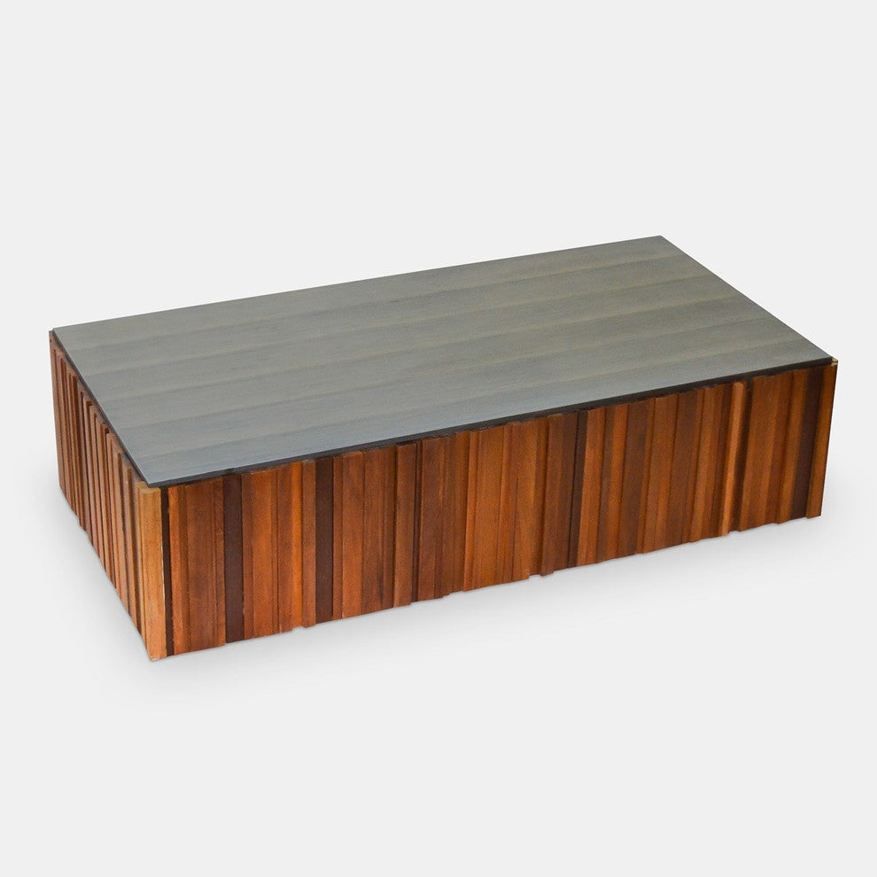 Rectagular Salvaged Wood Coffee Table