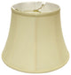 18" Antique White Altered Bell Monay Shantung Lampshade