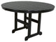 Ivy Terrace Classics Round 48" Dining Table, Black
