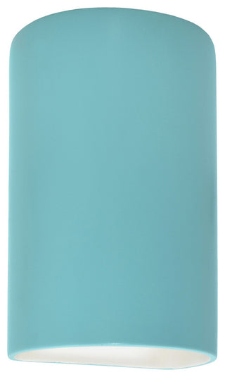 Ambiance Small Cylinder Outdoor Wall Sconce, Open, Reflecting Pool, E26