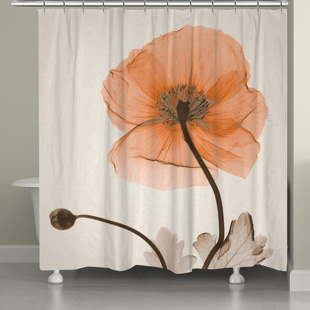 Poppy Harvest Shower Curtain