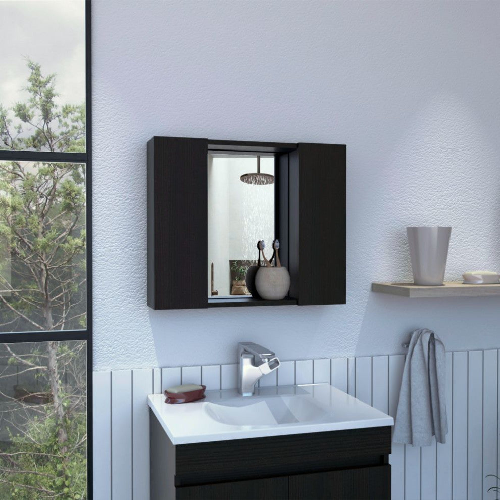 Draco Medicine Cabinet, Black