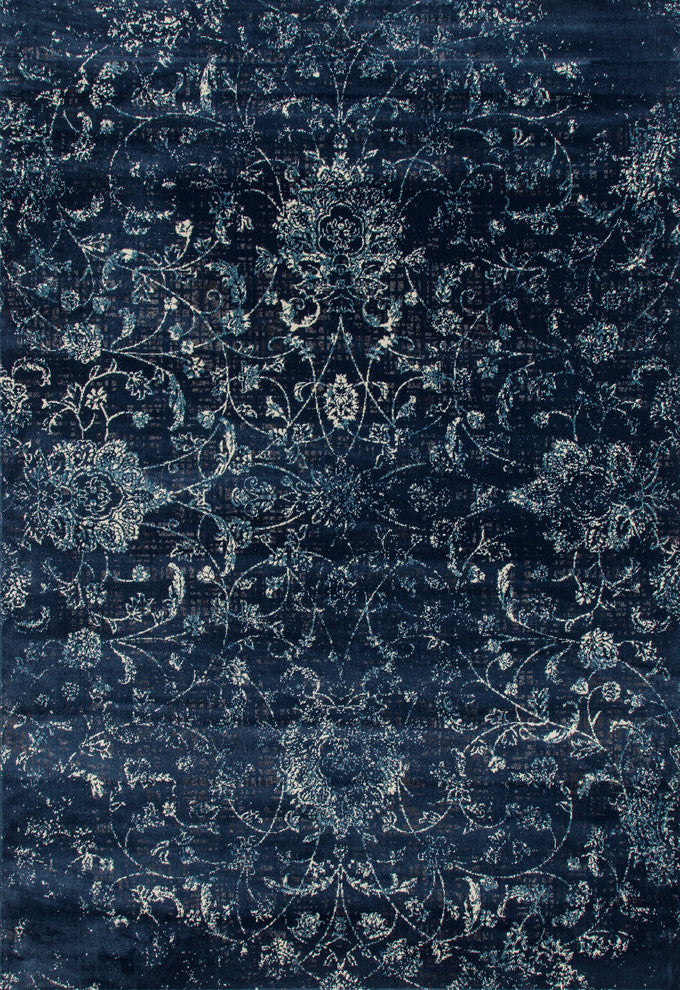 Karelia Ethereal Steel Blue 3'11"x5'11" Area Rug