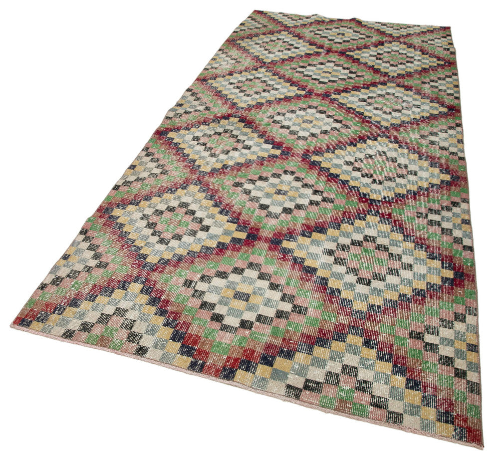 Rug N Carpet - Handwoven Oriental 4' 6'' x 10' 0'' One-of-a-Kind Vintage Rug