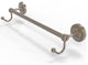 Prestige Regal 36" Towel Bar with Integrated Hooks, Antique Pewter