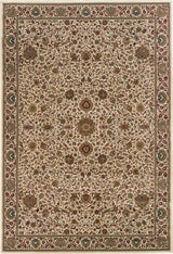Oriental Weavers Ariana Ivory/Green Oriental Indoor Area Rug 5'3"X7'9"