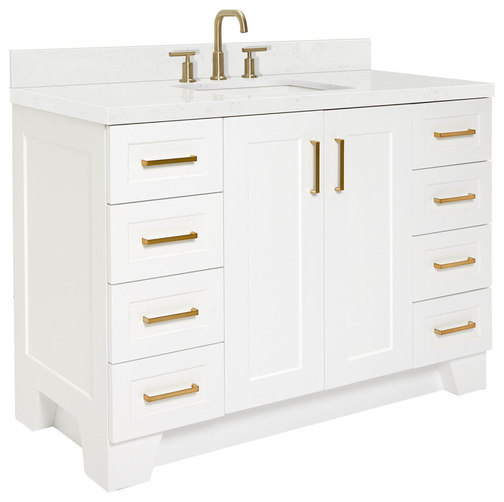 Ariel Taylor 48" Single Rectangular Sink Bathroom Vanity