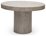 47.25" Dia. Circa Dark Grey Dining Table