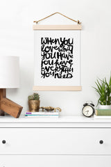 Deny Designs Kal Barteski If You Love Art Print