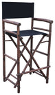 Bamboo High Director Chair, Set of 2, Black