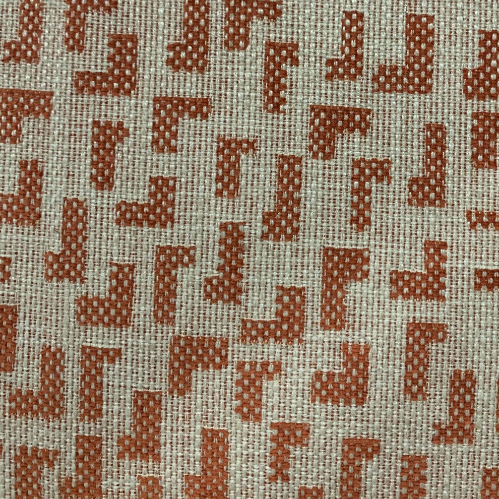 Plutus Brown Beige Angles Abstract Luxury Throw Pillow, 16"x16"