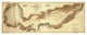 "Map of salt marsh and lands, San Francisco/San Pablo, 1874" Paper Art, 42"x17"