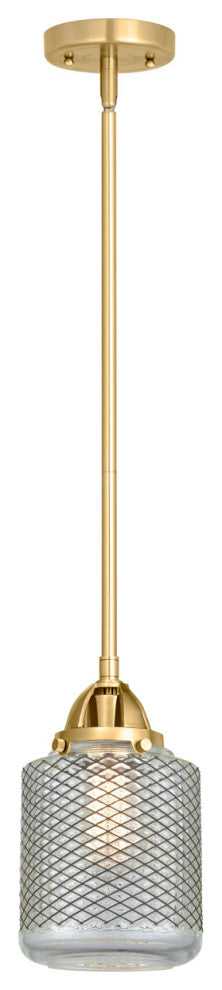 Innovations 288-1S-SG-G262 Stanton 1 Light 6" Mini Pendant, Satin Gold