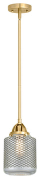 Innovations 288-1S-SG-G262 Stanton 1 Light 6" Mini Pendant, Satin Gold