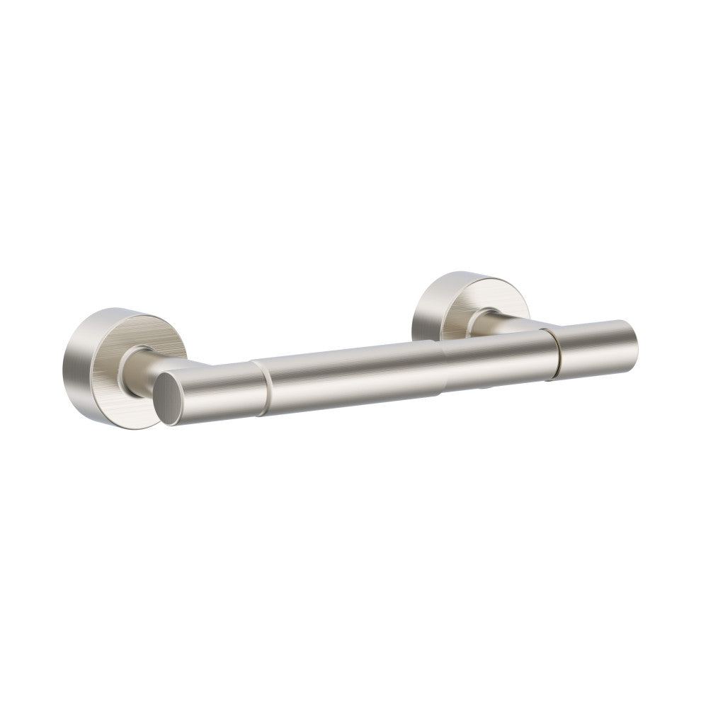Parma Double-Post Toilet Paper Holder, Brushed Nickel