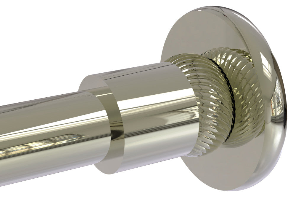 Shower Curtain Rod Brackets, Polished Nickel