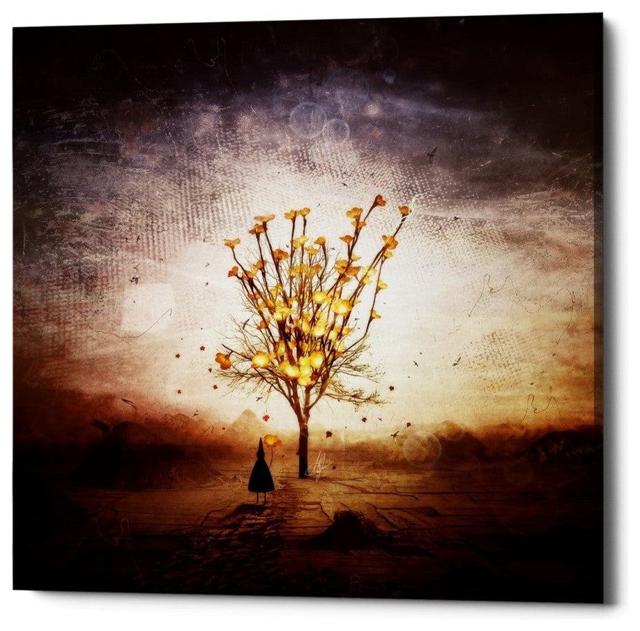 Cortesi Home "Finding" by Mario Sanchez Nevado, Giclee Canvas Wall Art, 26"x26"