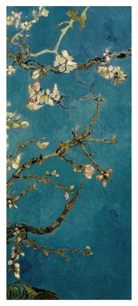 "Blossoming Almond Tree (right)" Print by Vincent van Gogh, 19"x42"