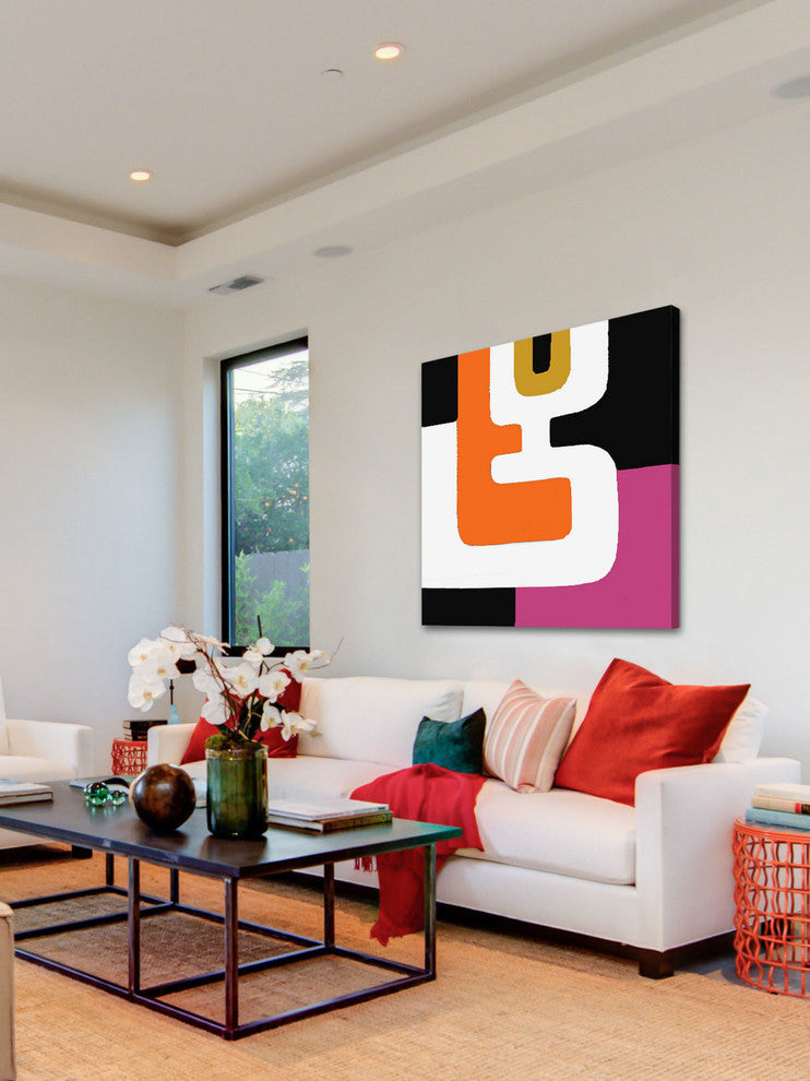 "Colorfields" Painting Print on Canvas by Irena Orlov