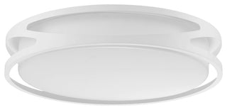 Lucia LED Flush Mount, White