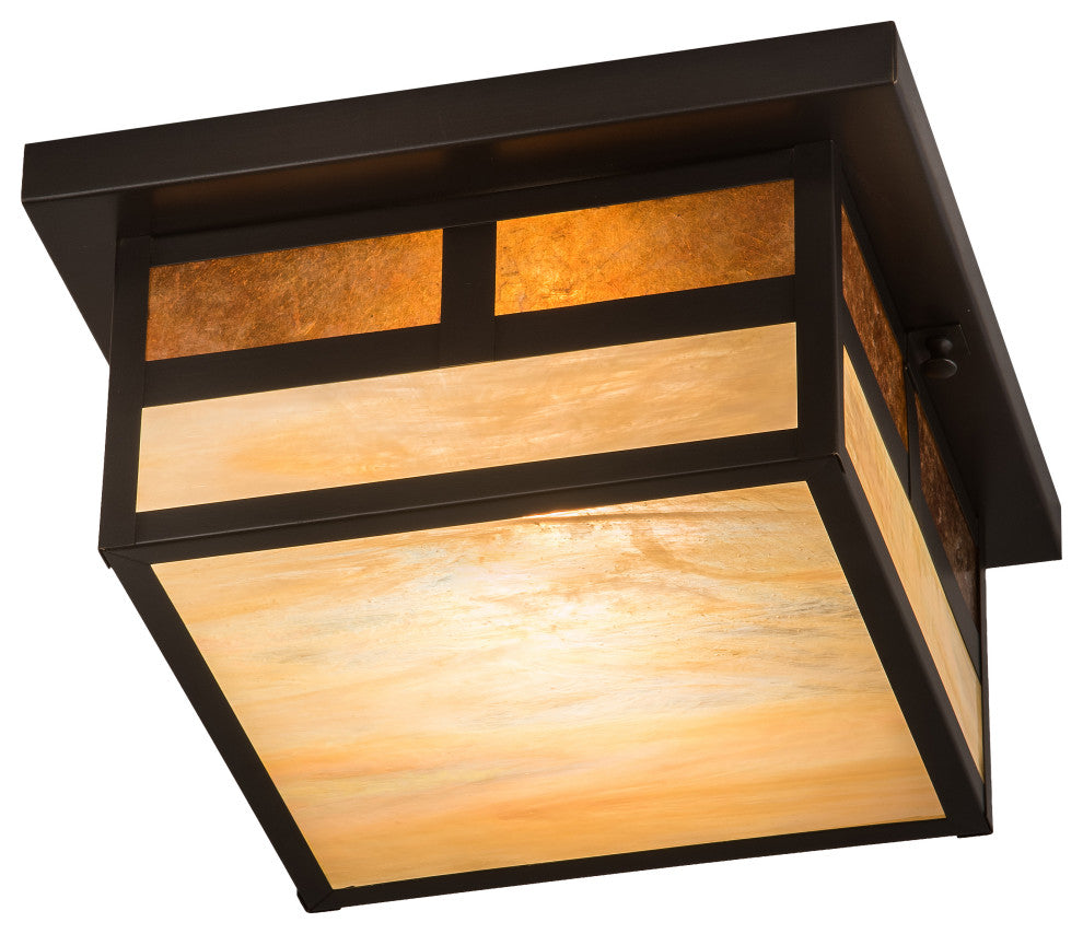 12 Square Hyde Park T Mission Flushmount