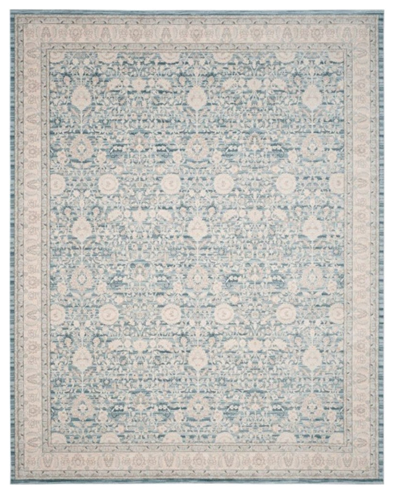 Safavieh Archive 8' X 10' Power Loomed Rug in Blue and Gray