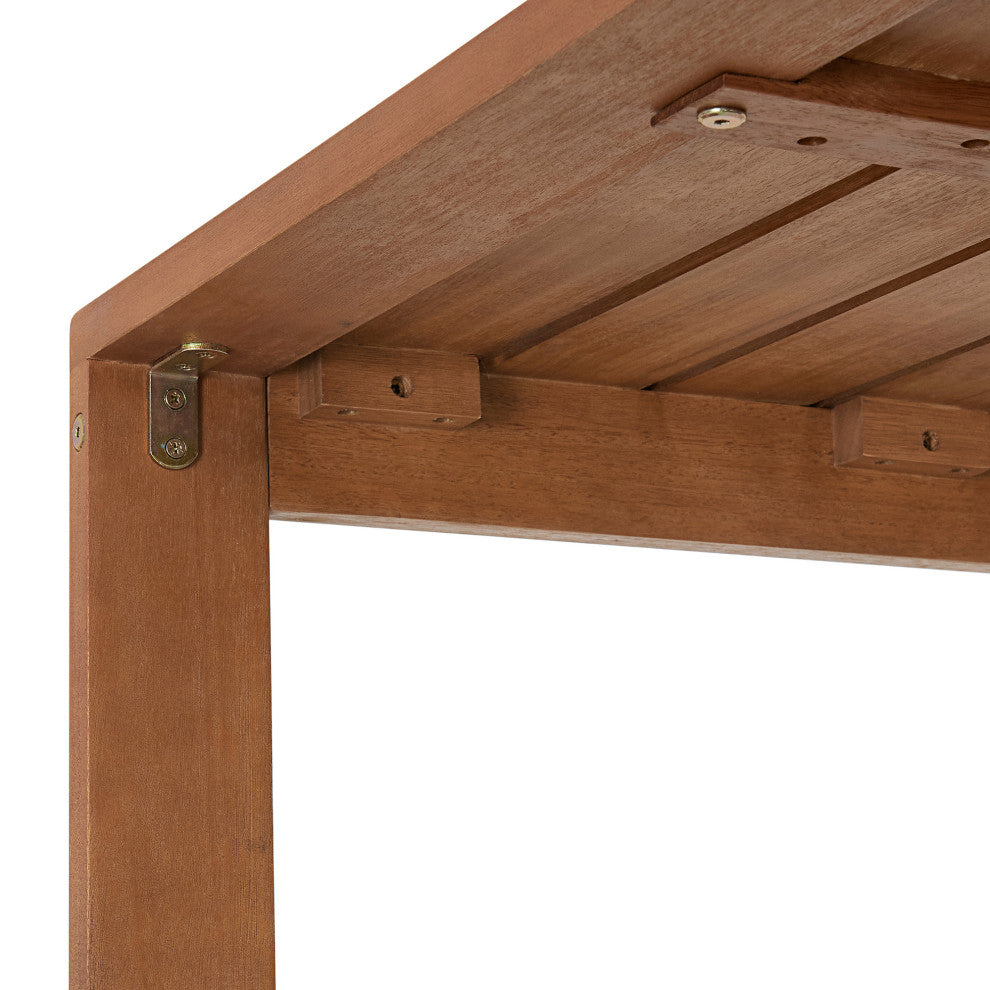 Weston Eucalyptus Wood Cocktail Table
