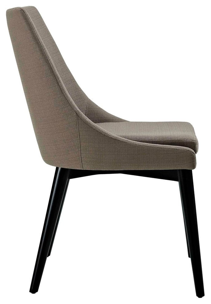 Modern Contemporary Urban Design Kitchen Room Dining Chair, Gray Gray, Fabric
