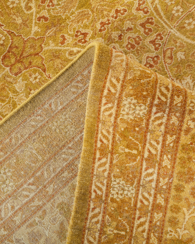 Mogul, One-of-a-Kind Hand-Knotted Area Rug Green, 9'4"x11'10"